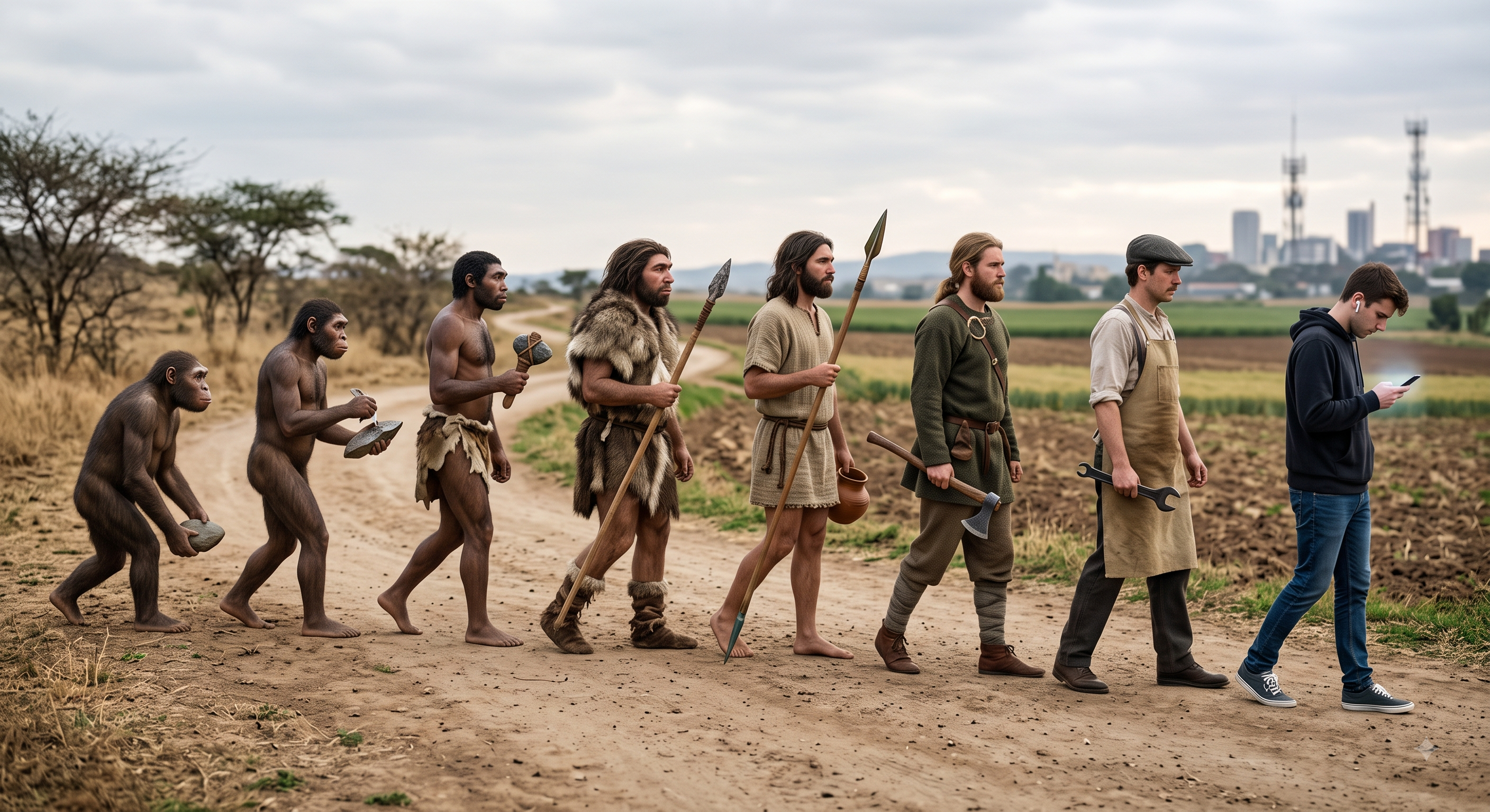 Human evolution